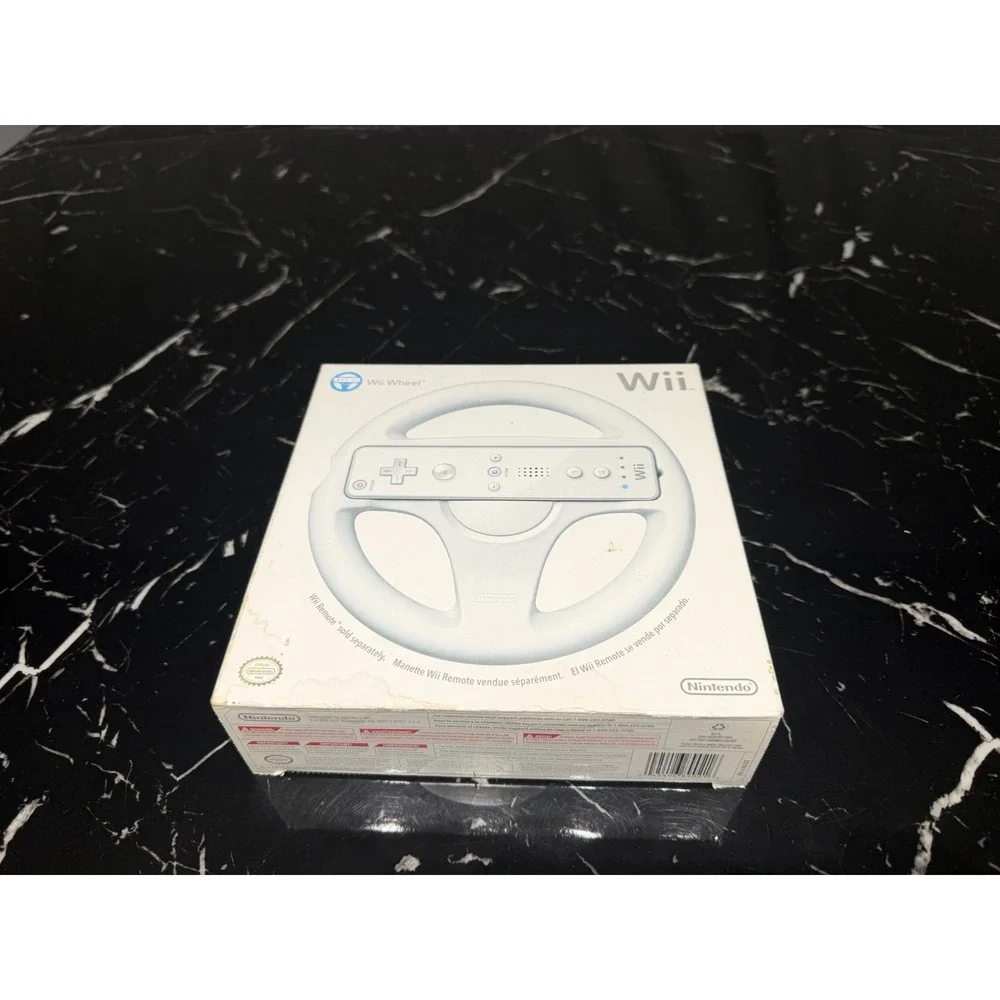 Nintendo Wii Wheel Wii Remote Controller New In Box